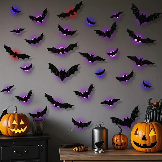 3D LED Light-Up Bats
