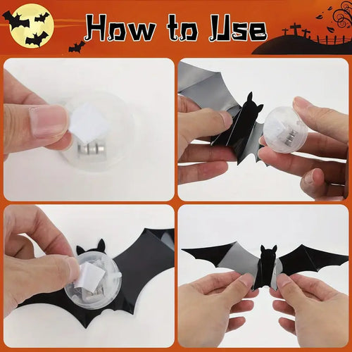 3D LED Light-Up Bats